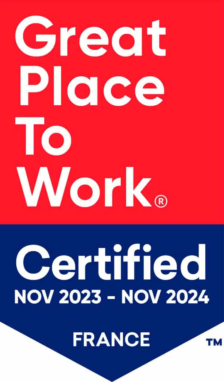 Great Place to Work - Certified November 2023 - 2024 - France