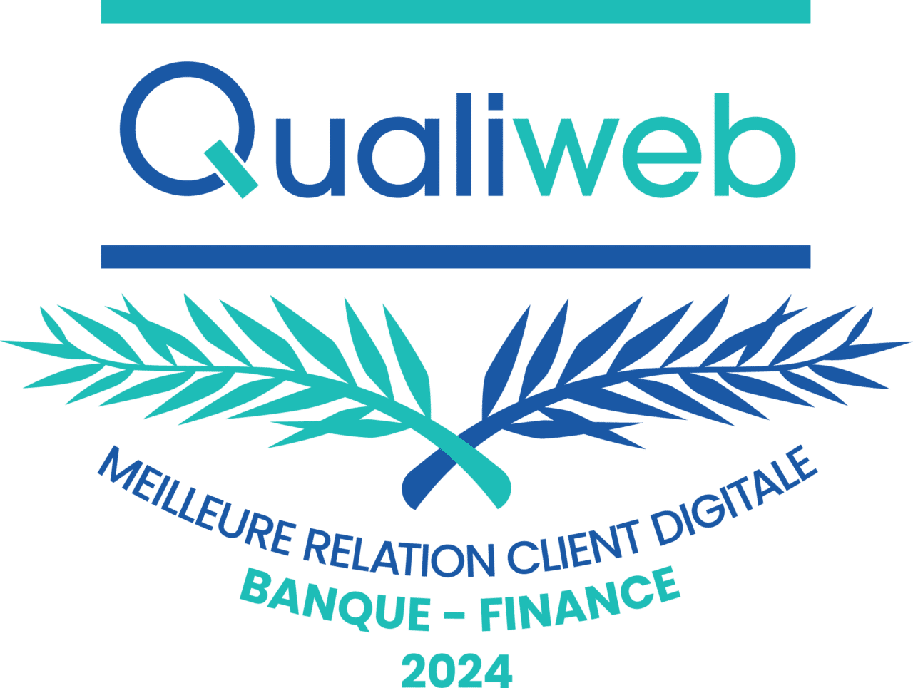 Qualiweb - Meilleure Relation Client Digitale - Banque - Finance - France 2024