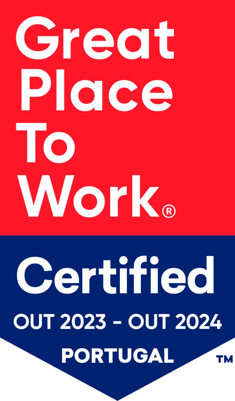 Great Place to Work - Certified Outubro 2023 - 2024 - Portugal