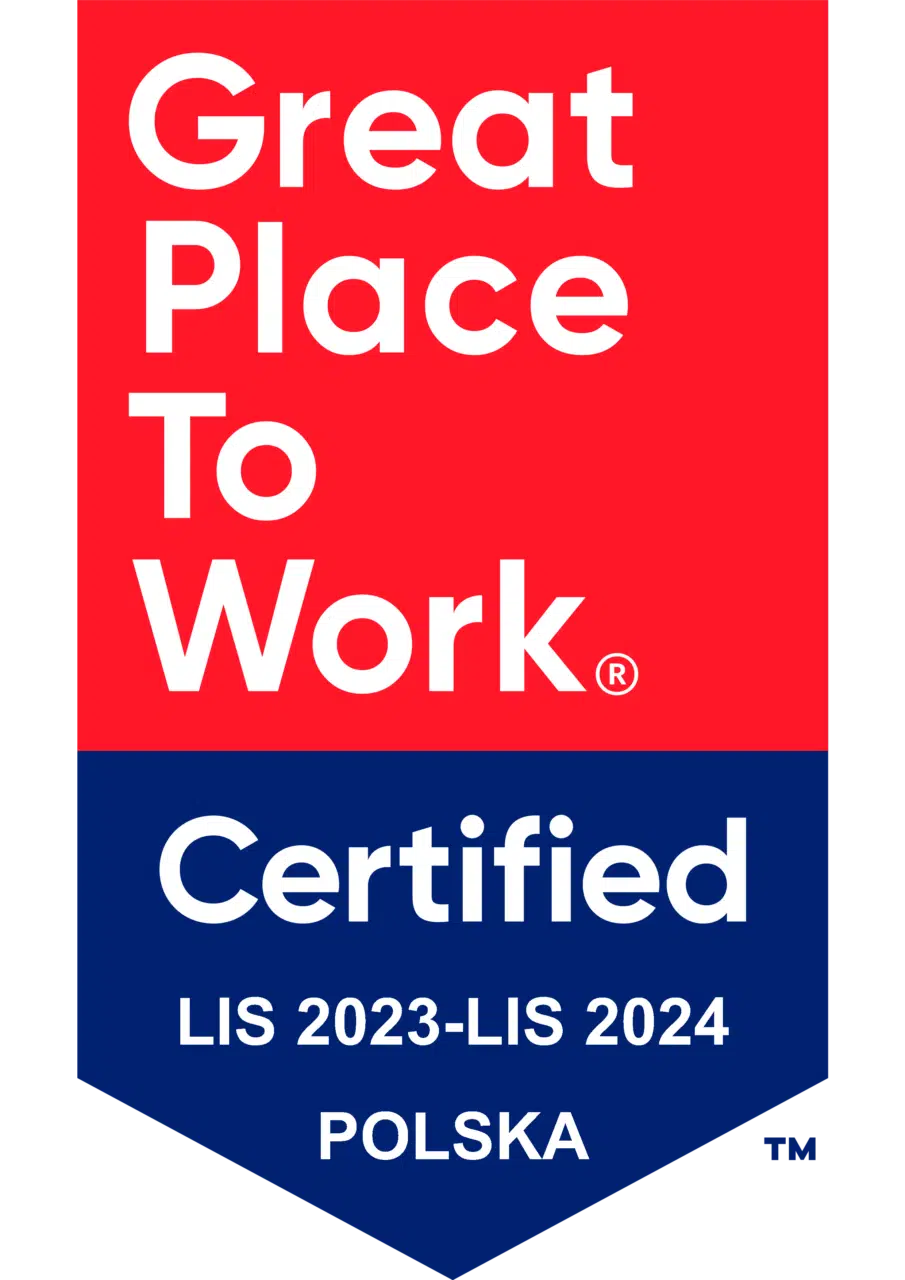 Great Place to Work - Certified Listopad 2023 - 2024 -Polska